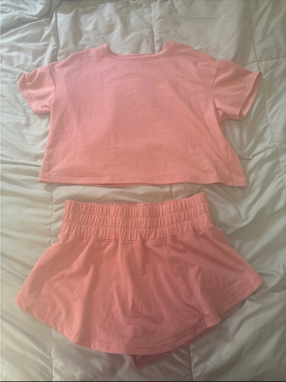 Two piece skort set